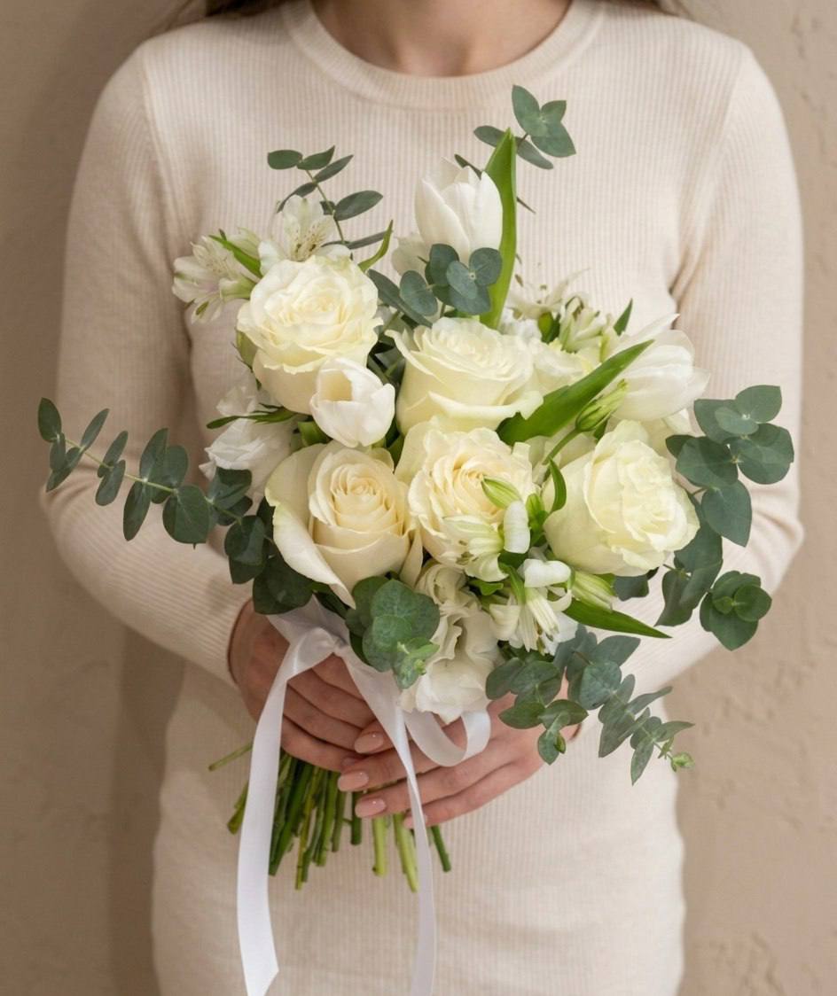Свадебный букет «Свадебный вальс»